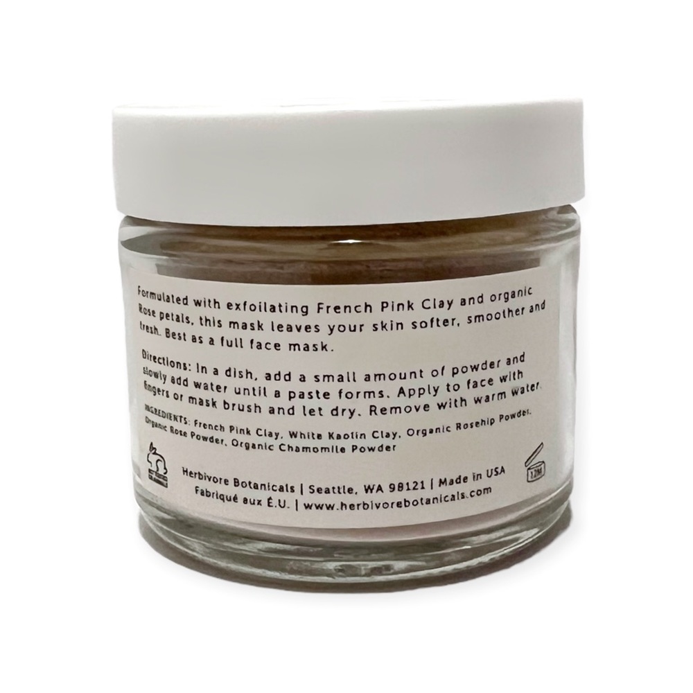 SOLD Herbivore Pink Clay Exfoliating Mask NWT - Picture 6 of 7